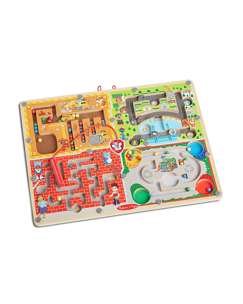 Melissa & Doug Paw Patrol Two Wooden Magnetic Wand Maze Board - Ages 3+