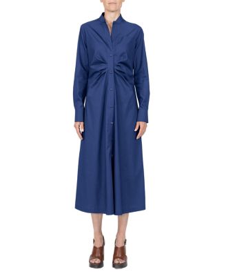  Genny Long Sleeve Shirt Dress