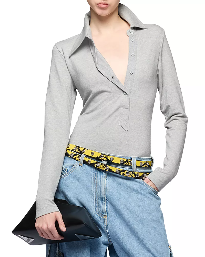 The Attico Long Sleeve Top