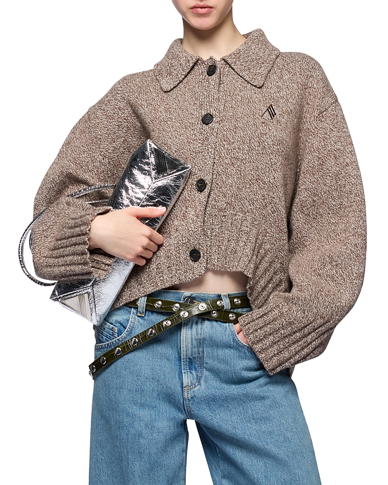 The Attico Wool & Cashmere Cardigan