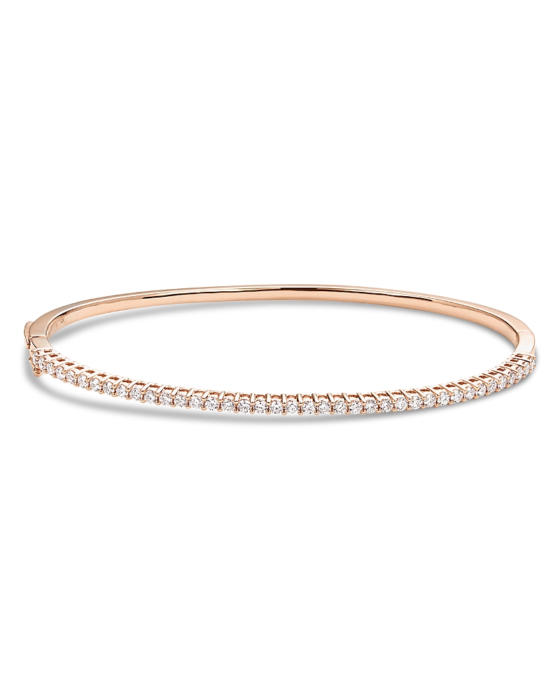 Lana 14K Yellow Gold Diamond Bangle Bracelet