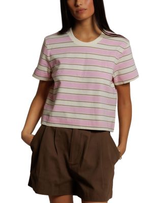 Gia Short Sleeve Rugby Crew Tee