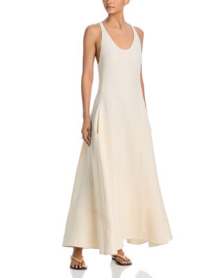 Sculpted Cotton Dress