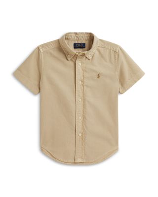 Boys' Garment Dyed Cotton Oxford Shirt - Little Kid