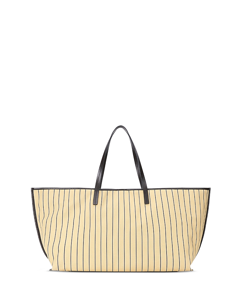 Staud Christos Large Striped Tote Bag