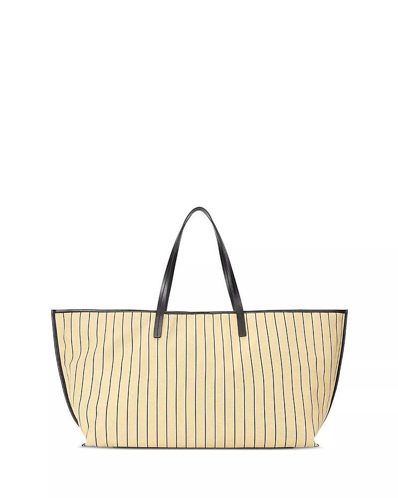 Staud Christos Large Striped Tote Bag