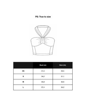  Ring Detail Crop Top