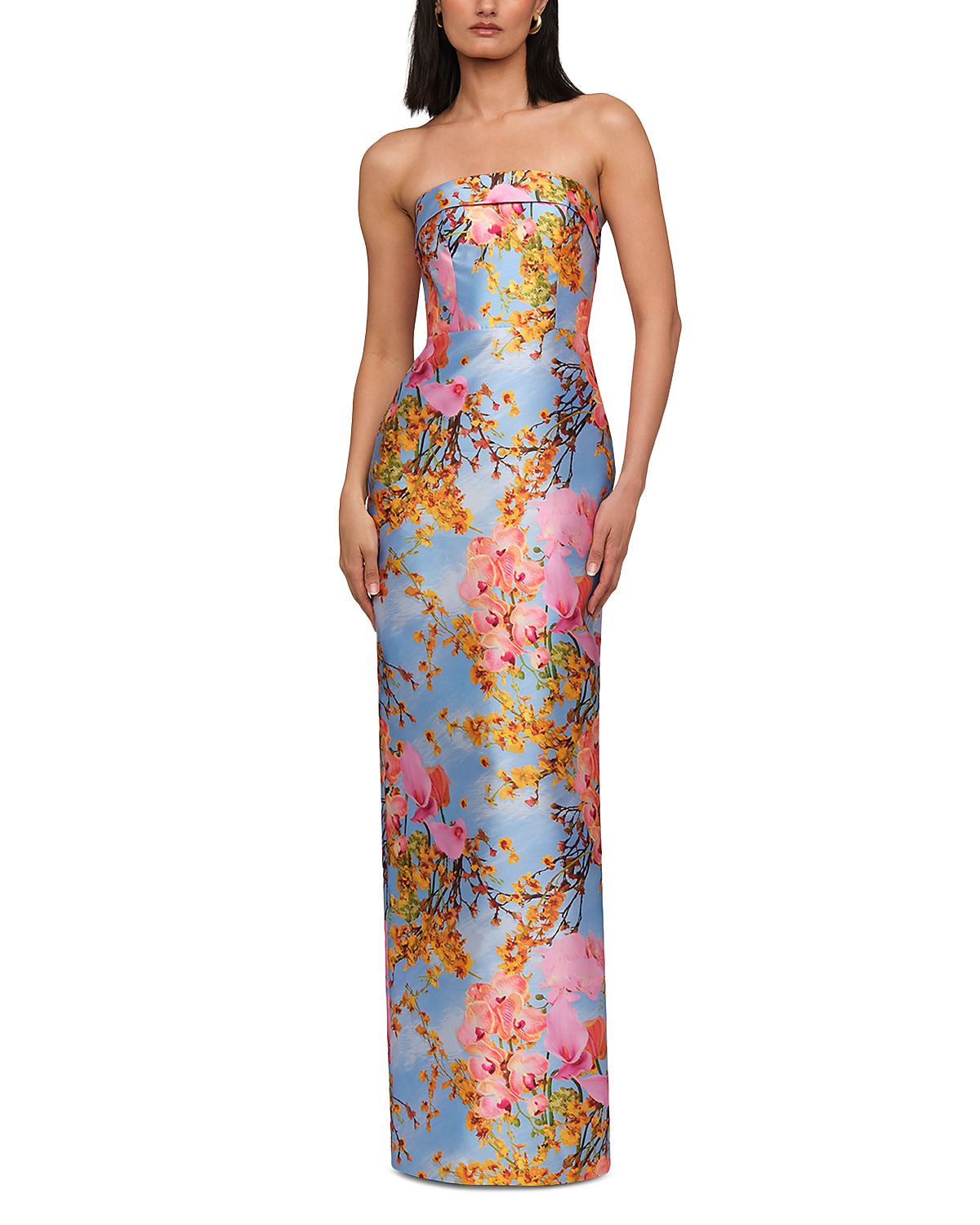 Theia Cleo Strapless Gown