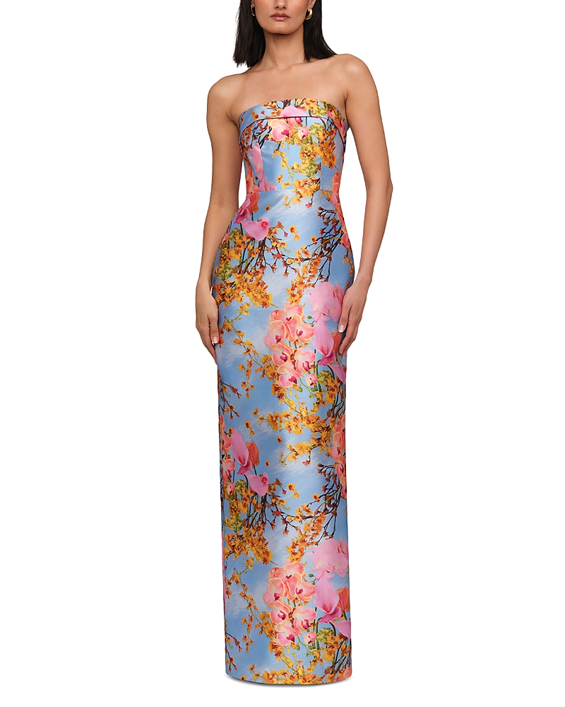 Theia Cleo Strapless Gown