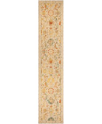 Nourison Home Antique Bloom ANB02 2'4"x12' Runner Area Rug