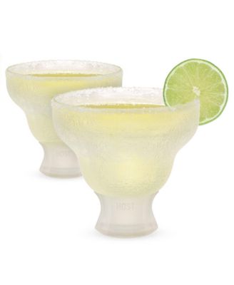  Glass FREEZE Margarita Cooling Cup, Set of 2