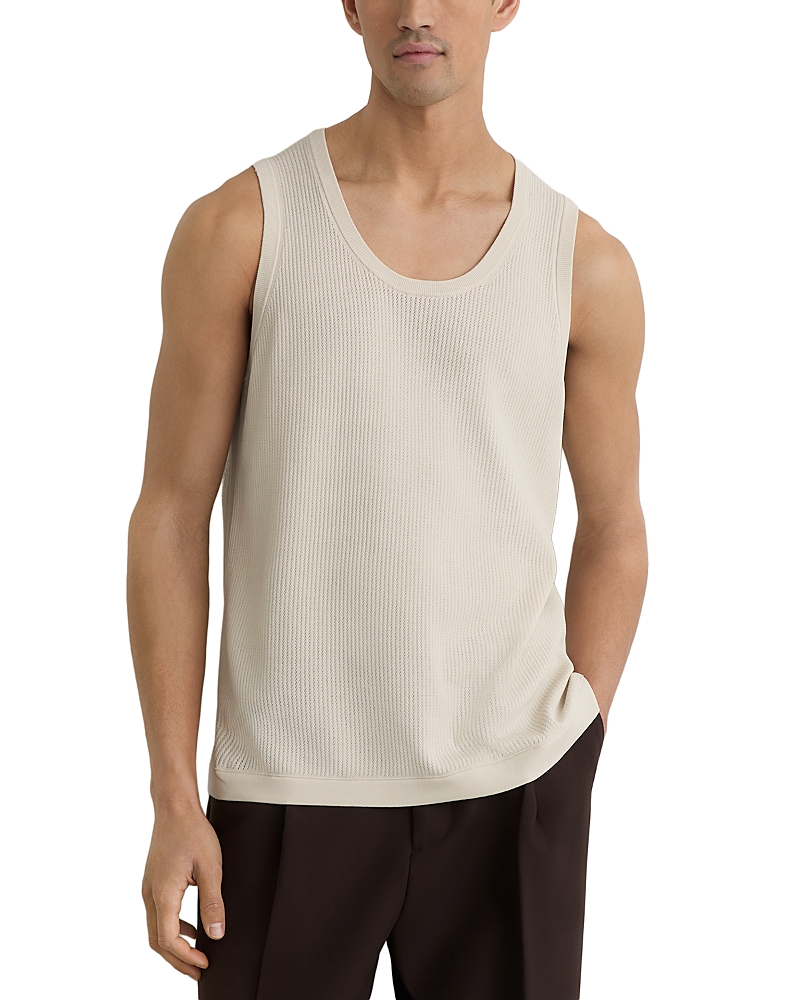Reiss Watson Regular Fit Textured Tank Top