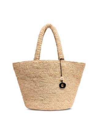 Straw & Charm Tote 