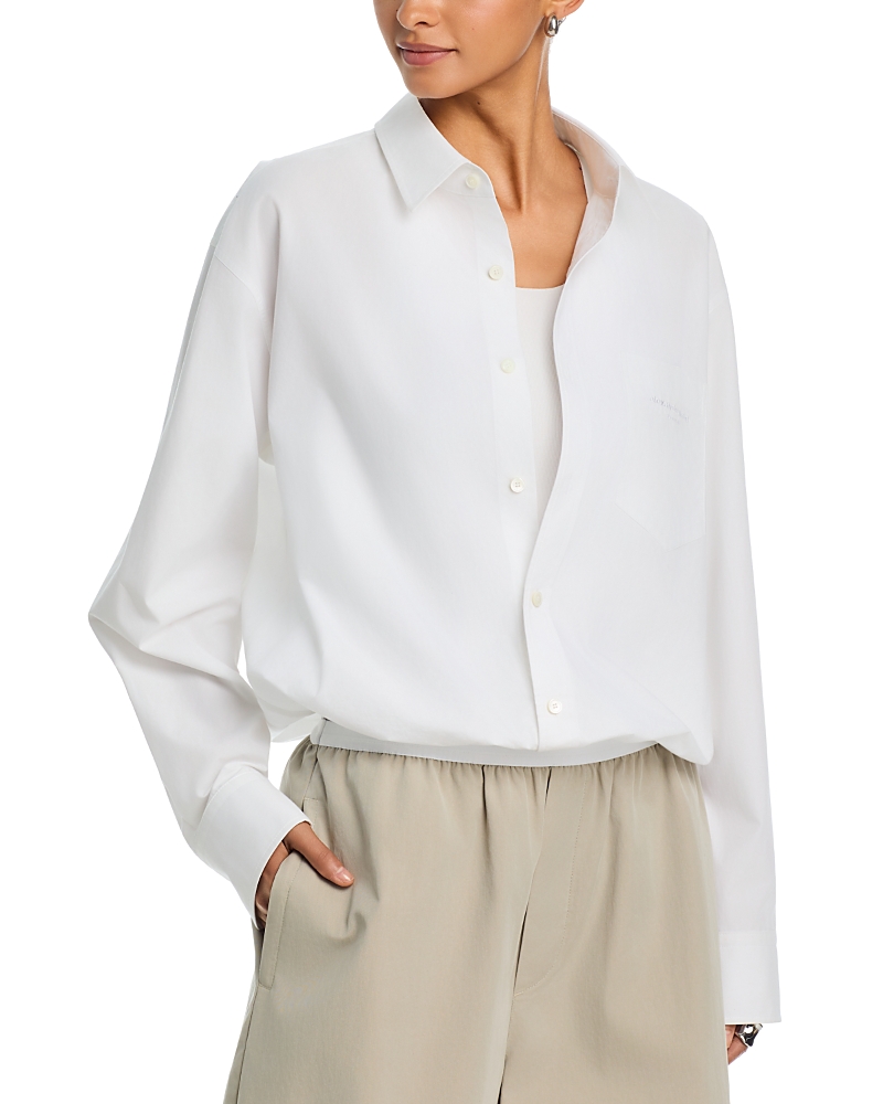 alexanderwang Pre Styled Gathered Shirt