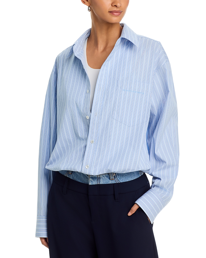 Alexanderwang Pre Styled Gathered Shirt