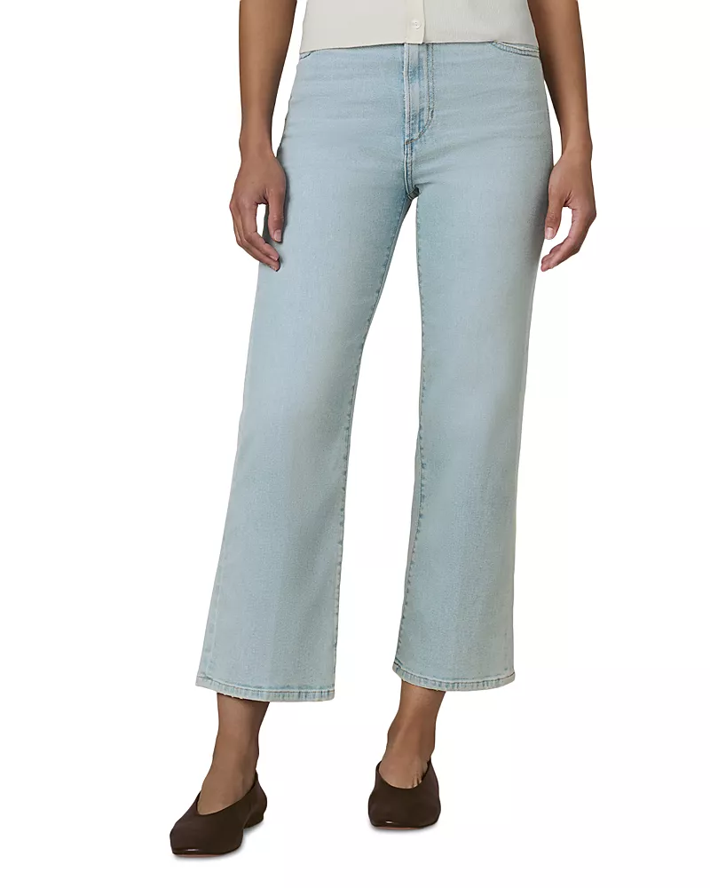 Joe's Jeans The Blake Cropped Wide Leg Jeans in Lunetta