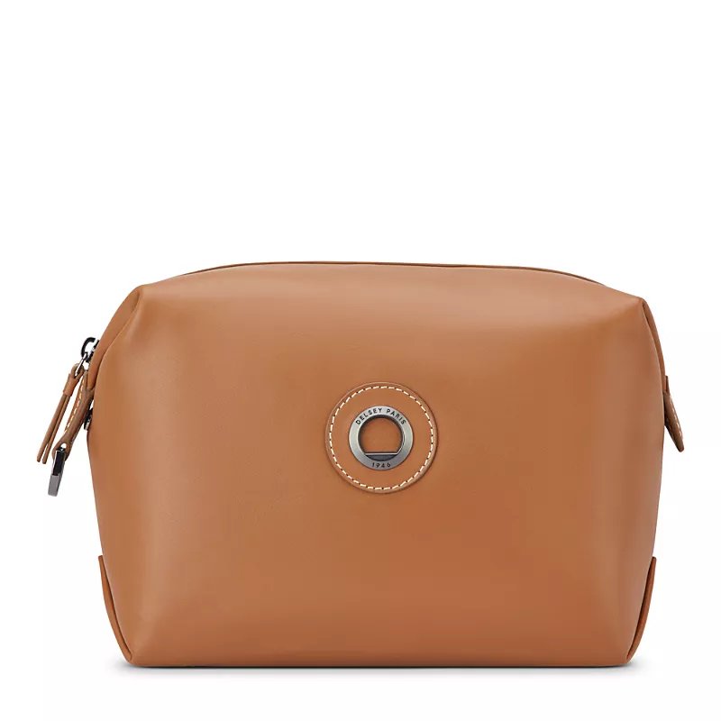 Delsey Paris Chatelet Air 2.0 Leather Toiletry Bag