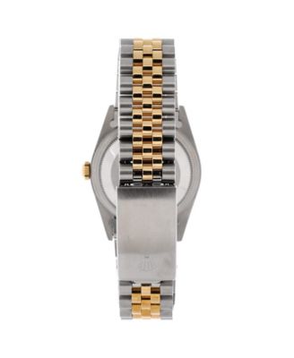  Oyster Perpetual Datejust Automatic Watch in Stainless Steel and Gold 36mm