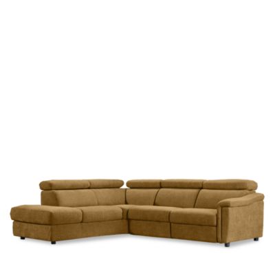 Prato 3-Piece Power Reclining Fabric Sectional