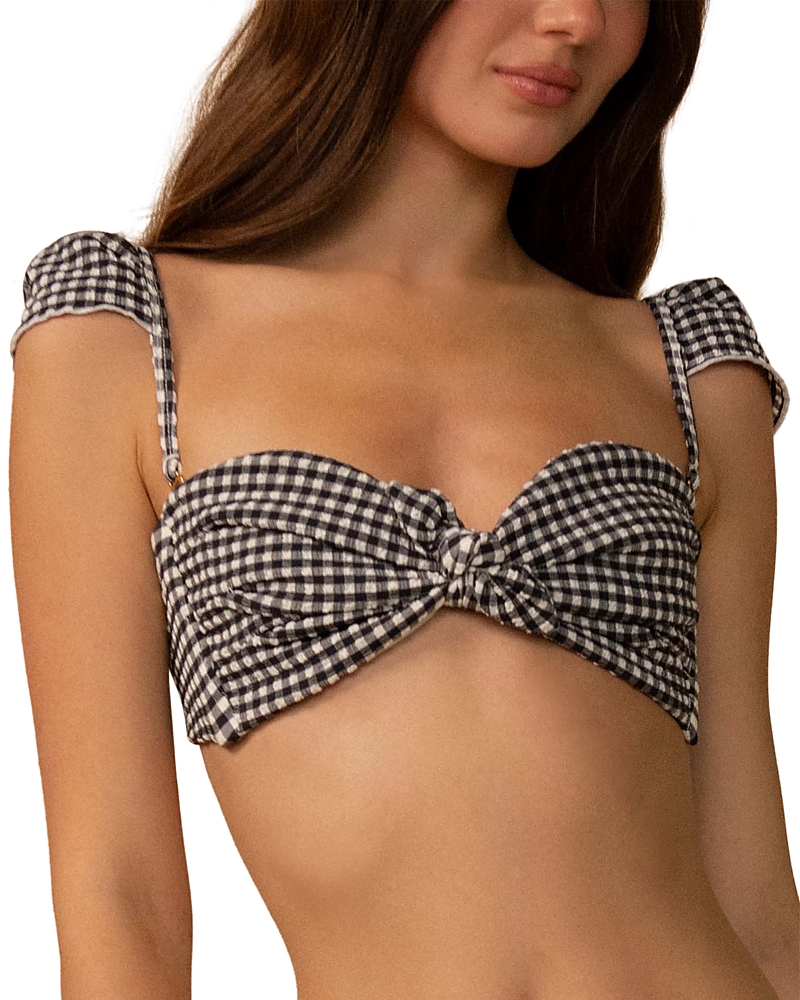 Montce Cabana Gingham Bikini Top