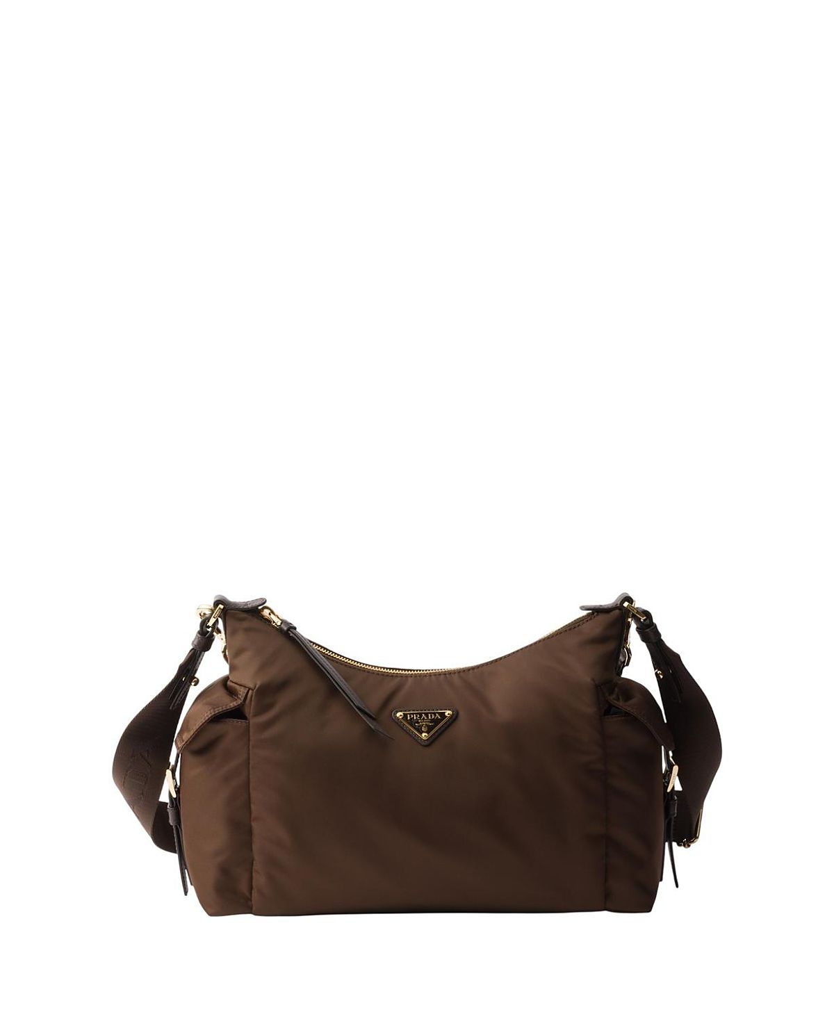 Prada Explore Large Re-Nylon And Leather Bag