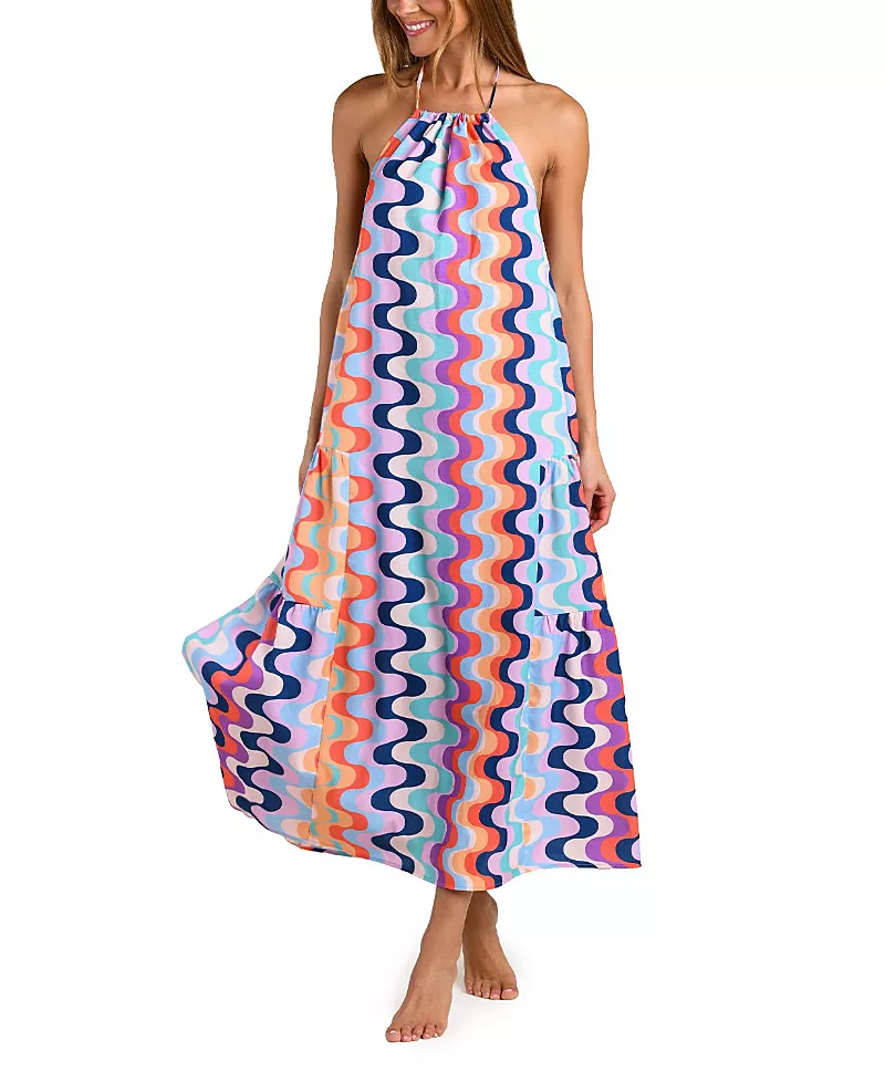 Sunshine 79 Untamed Tropics Maxi Dress Cover Up
