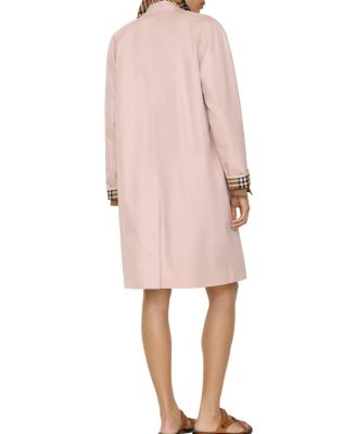 Mid-length Tropical Gabardine Camden Car Coat