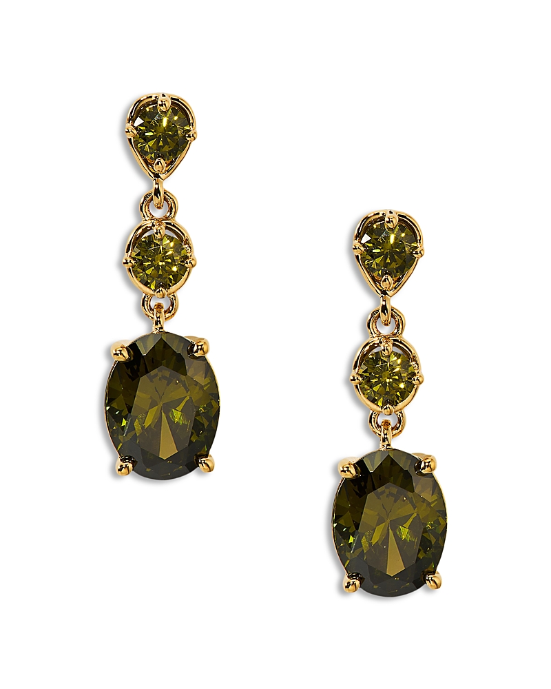 Nadri Maiden Oval Linear Earrings
