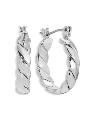 Textured Mini Hoop Earrings