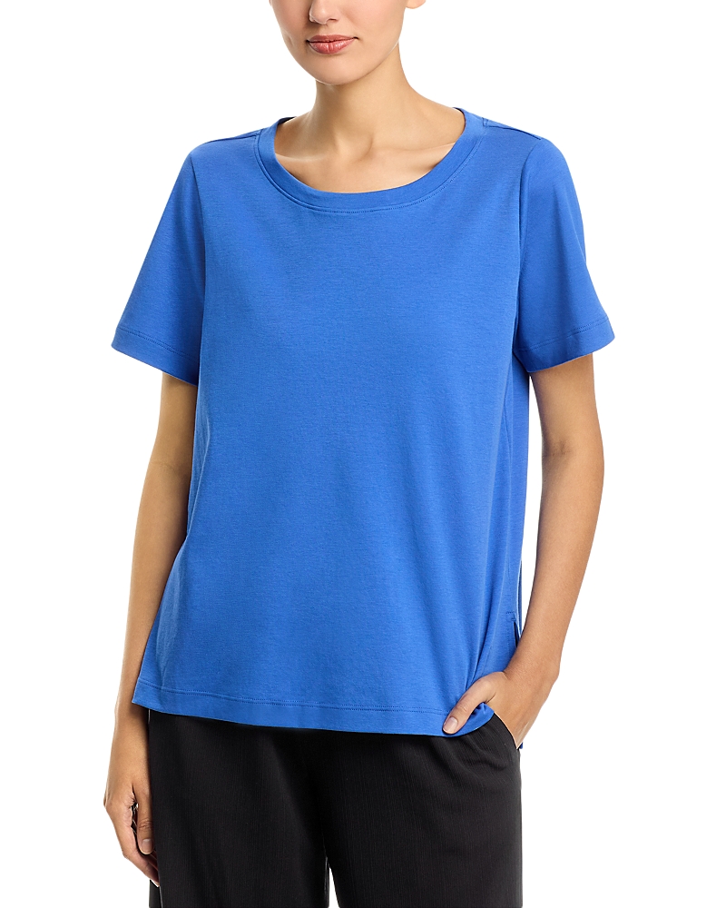 Eileen Fisher Jewel Neck Sleep Top · L