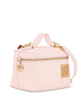 Longchamp Le Pliage Passport Leather Crossbody Case