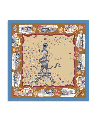 Eiffel Tower Silk Bandana