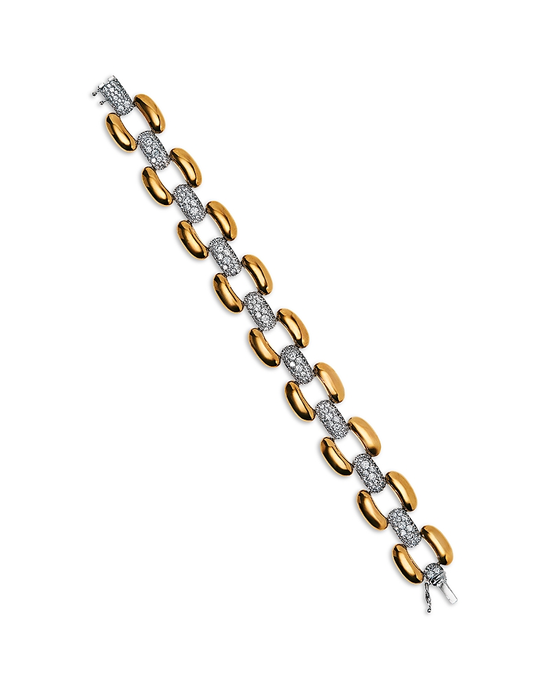 Nadri Edie Crystal Link Line Bracelet