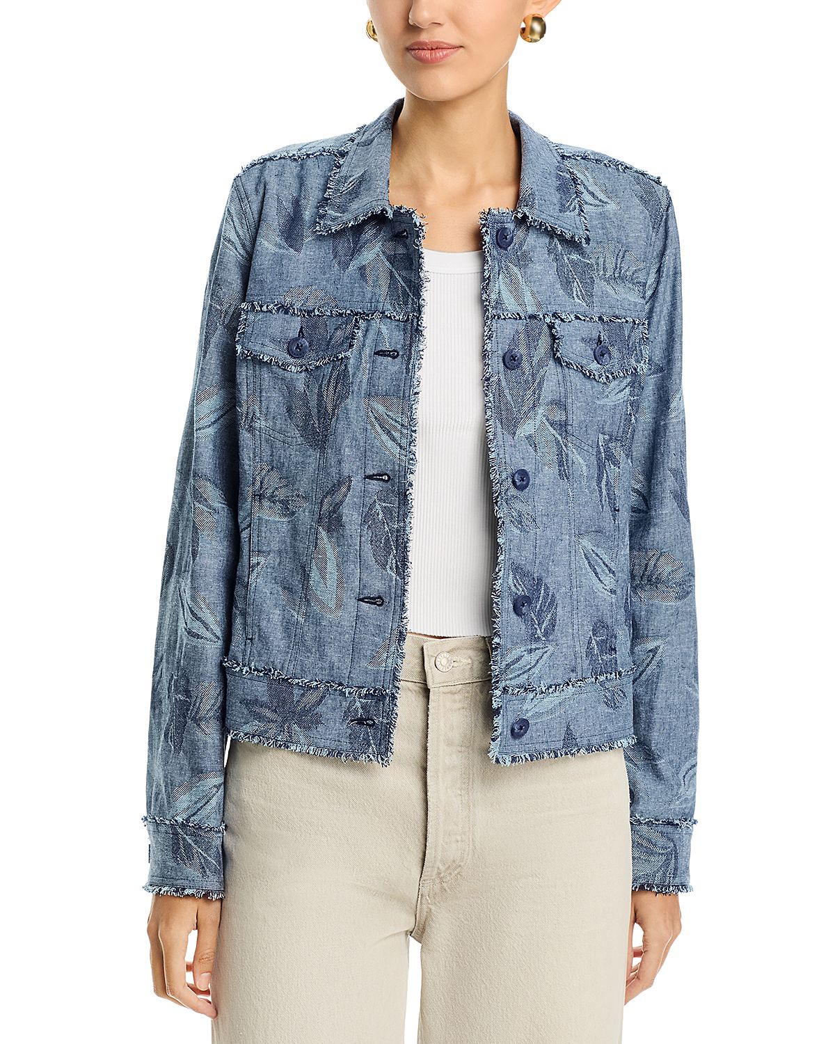Tommy Bahama Two Palms Raw Edge Jacquard Jacket
