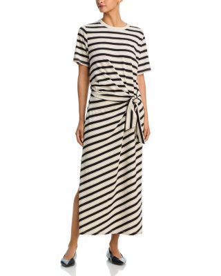 The Slub Stripe T-Shirt Dress