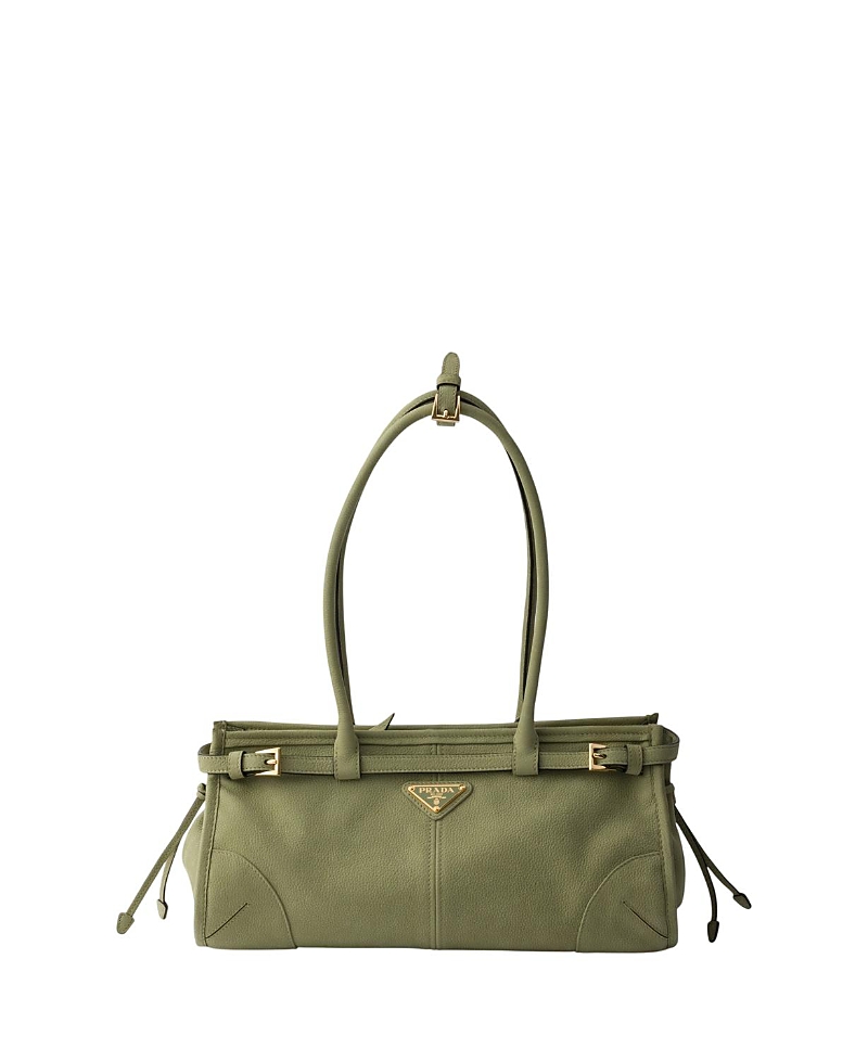 Prada Bonnie Medium Nubuck Leather Handbag · One Size