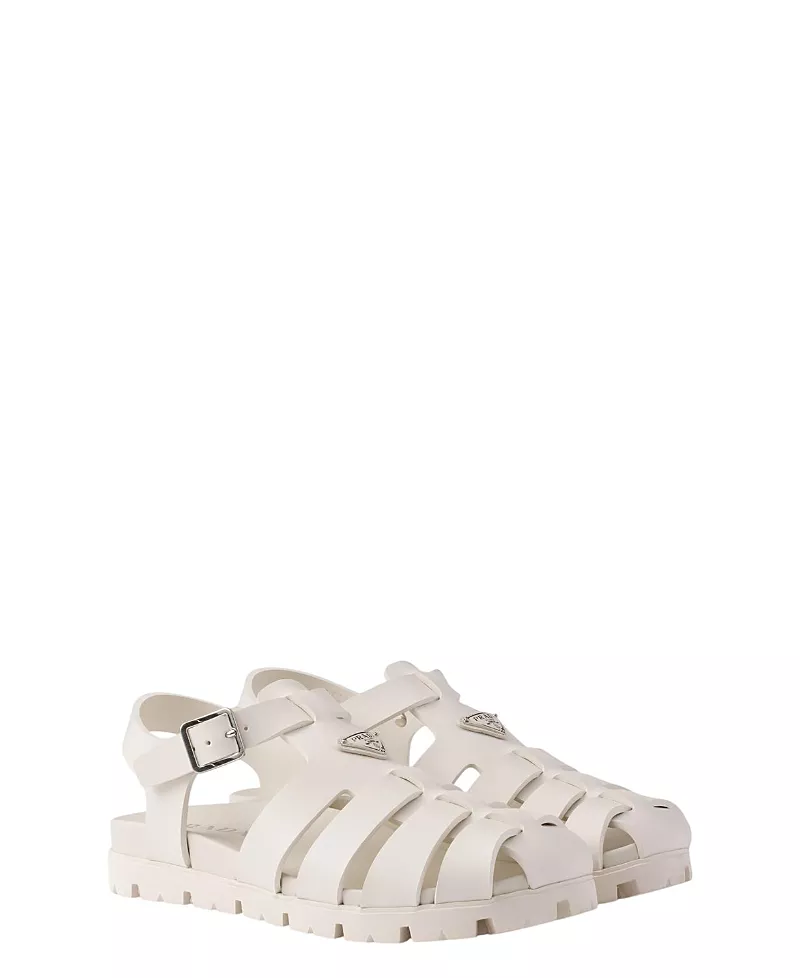 Prada Men's Rubber Fisherman Sandals