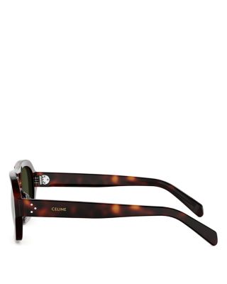 CELINE 3 Dots Pilot Sunglasses, 53mm | Bloomingdale's Jewelry