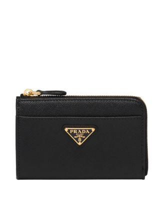  Saffiano Leather Keychain