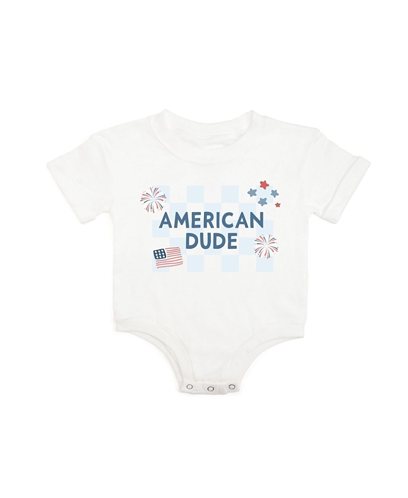 Sweet Wink Boys' American Dude Short Sleeve Romper - Baby