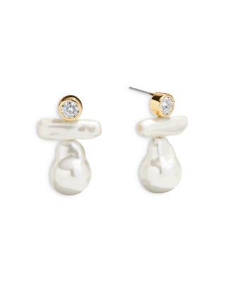 Josephine Pearl Drop Earrings 