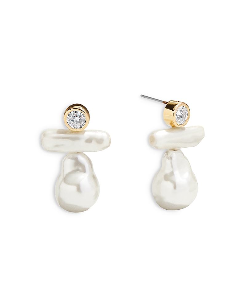 Baublebar Josephine Pearl Drop Earrings