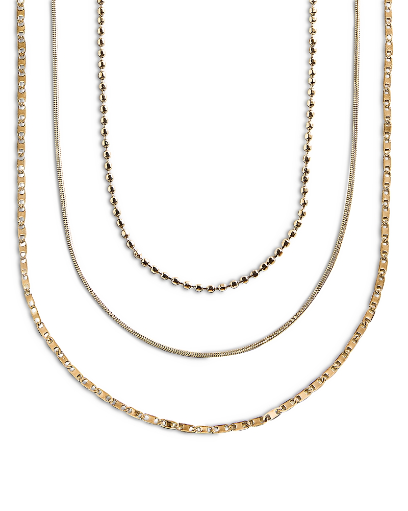 Baublebar Anita Mixed Chain Necklaces, Set of 3