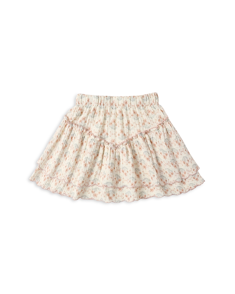 Rylee + Cru Girls' Blossom Tiered Mini Skirt - Little Kid, Big Kid