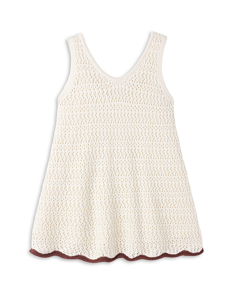 Rylee + Cru Girls' Crochet Tank Mini Dress - Little Kid, Big Kid