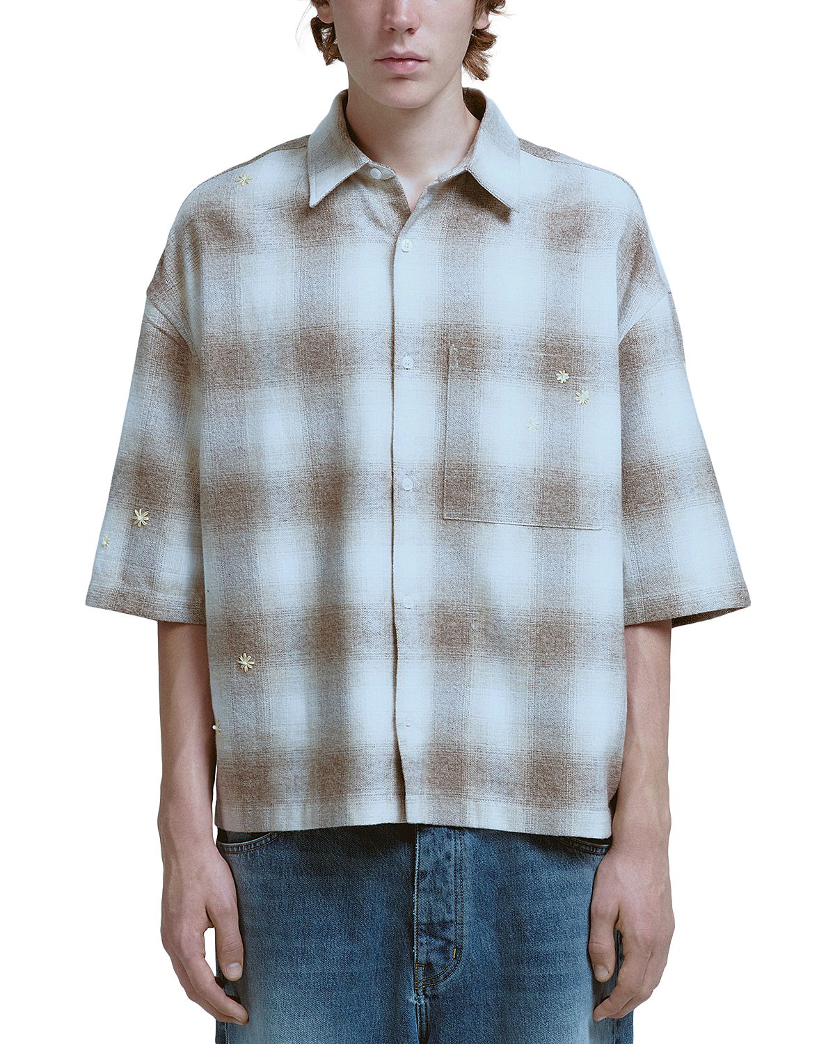 Nahmias Flannel Boxy Fit Shirt
