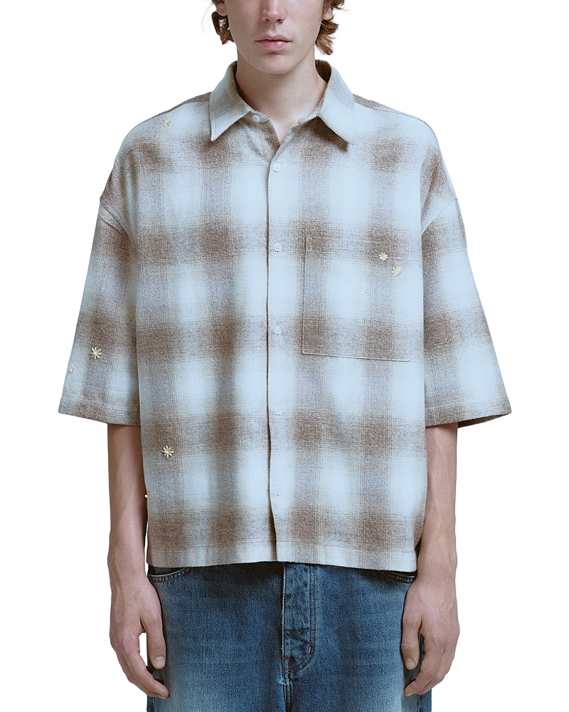 Nahmias Flannel Boxy Fit Shirt