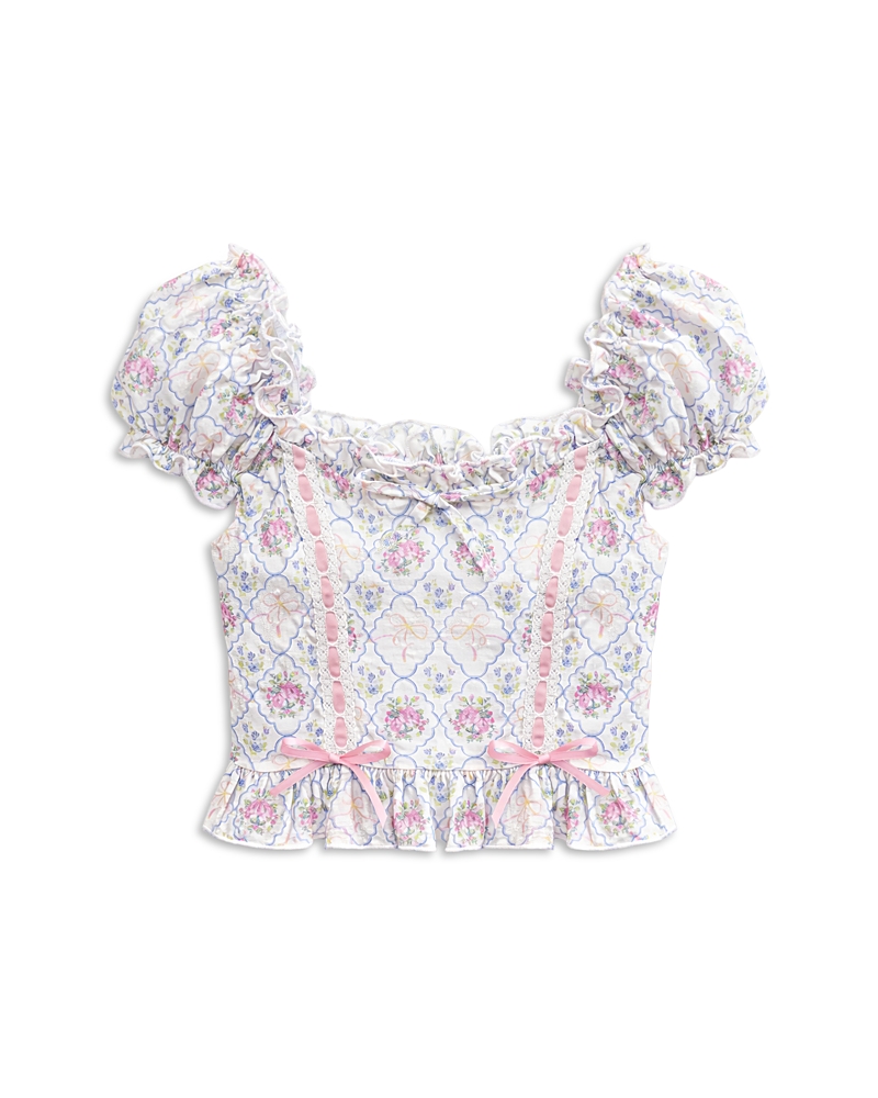 KatieJnyc Girls' Tween Michelle Top - Big Kid