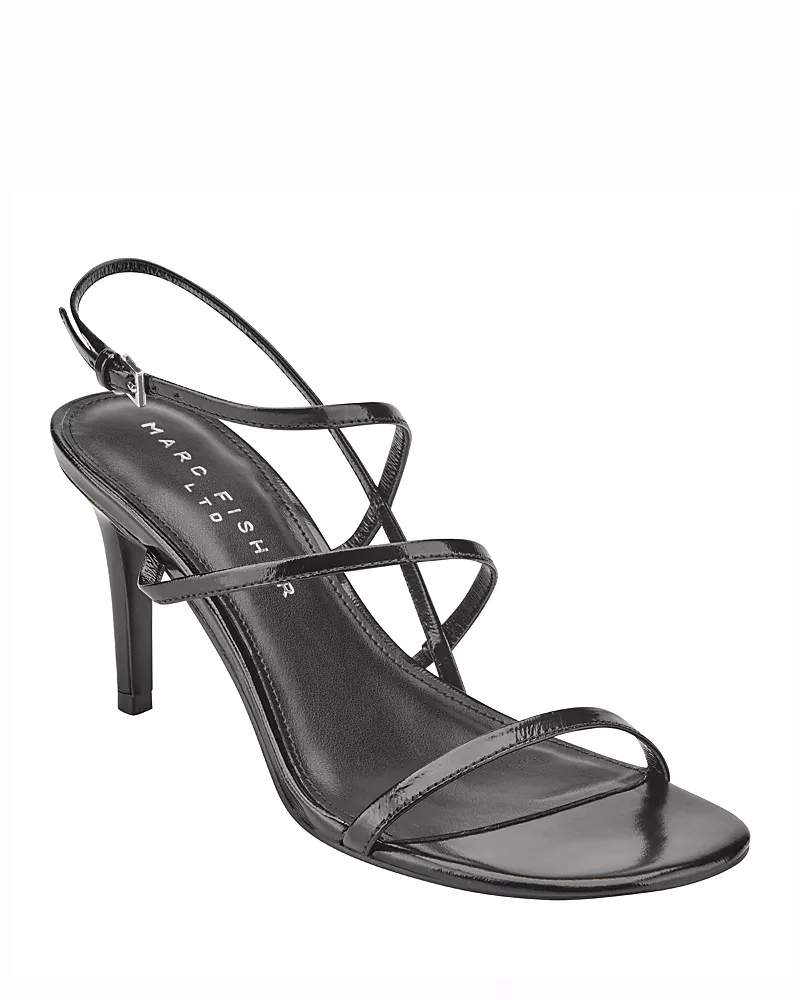 Marc Fisher Ltd. Women's Denzi Round Toe Dress Strappy Sandals