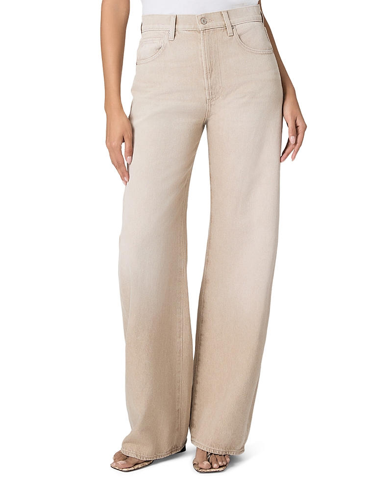 Paige Arellia High Rise Barrel Jeans in Soft Sepia